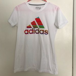 White Adidas Shirt
